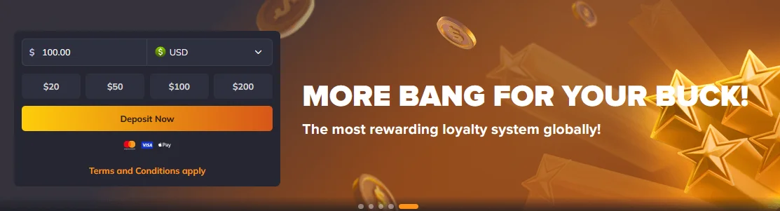 Vegastars – more bang for your buck, best loyalty rewards