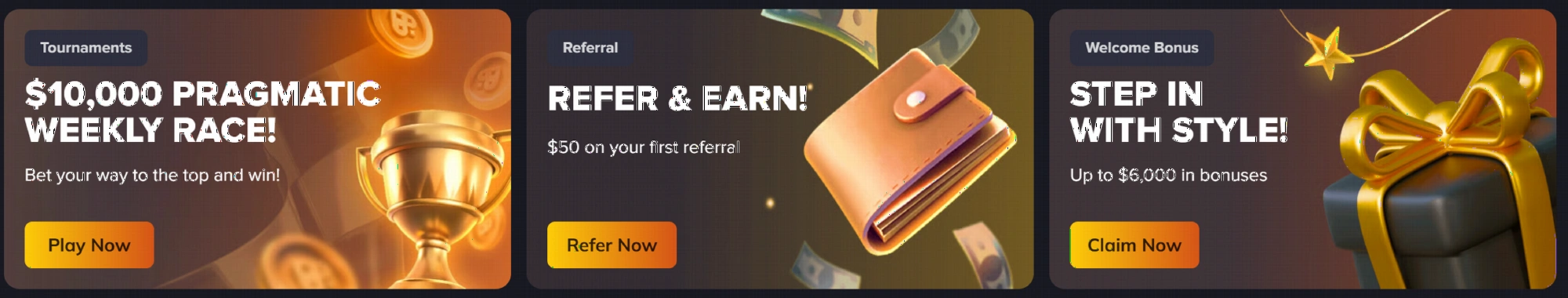 VegaStars Casino promotions and bonus offers